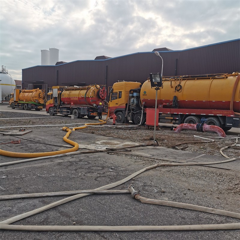 向塘污水池清理